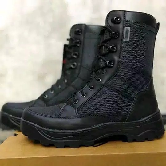 SEPATU PDL jatah terbaru 2021 8inci brand CAANGGO MILITARY SEPATU PDL TNI POLRI Terlaris