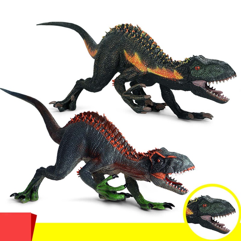 Mary Dinossauro Jurassiced Indominus Tyrannosaurus Rex Figure Model Dinosaurus Mainan Anak