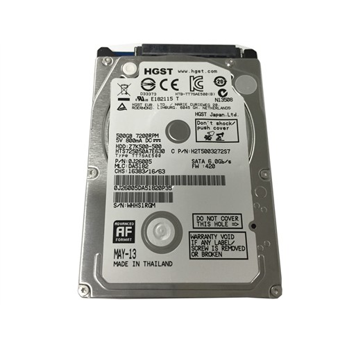 Hardisk Laptop 500 GB HGST