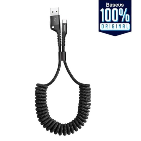 

Kabel Type C Cable Baseus Fish Eye Spring Data Cable 3A - 1M