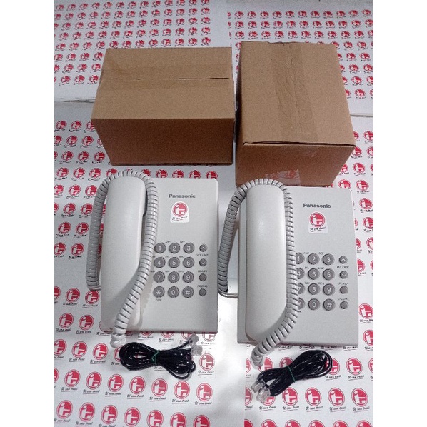 PESAWAT TELEPON PANASONIC KX-TS 505/500 SECOND SEPERTI BARU 98% PUTIH