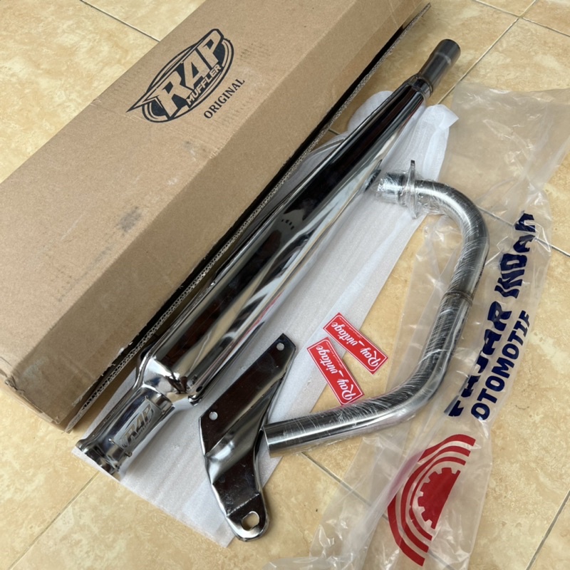 Knalpot cobi corbi RAP Muffler spek up 200cc