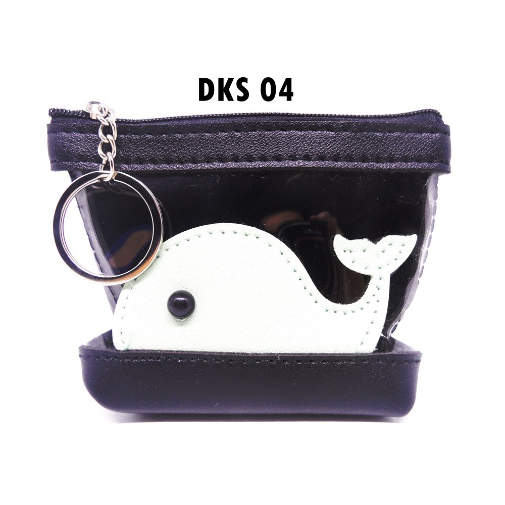 Dompet Koin Lucu Whale &amp; Bunny (DKS)