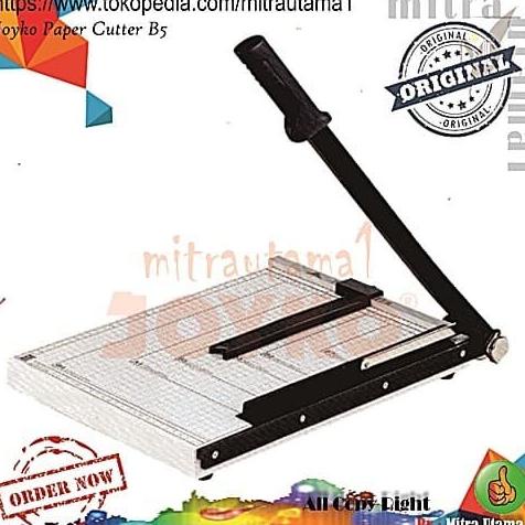 

Joyko B5 Pc-1821/Mesin Pemotong Kertas/Laminating/Jilid/Cashbox/Atk