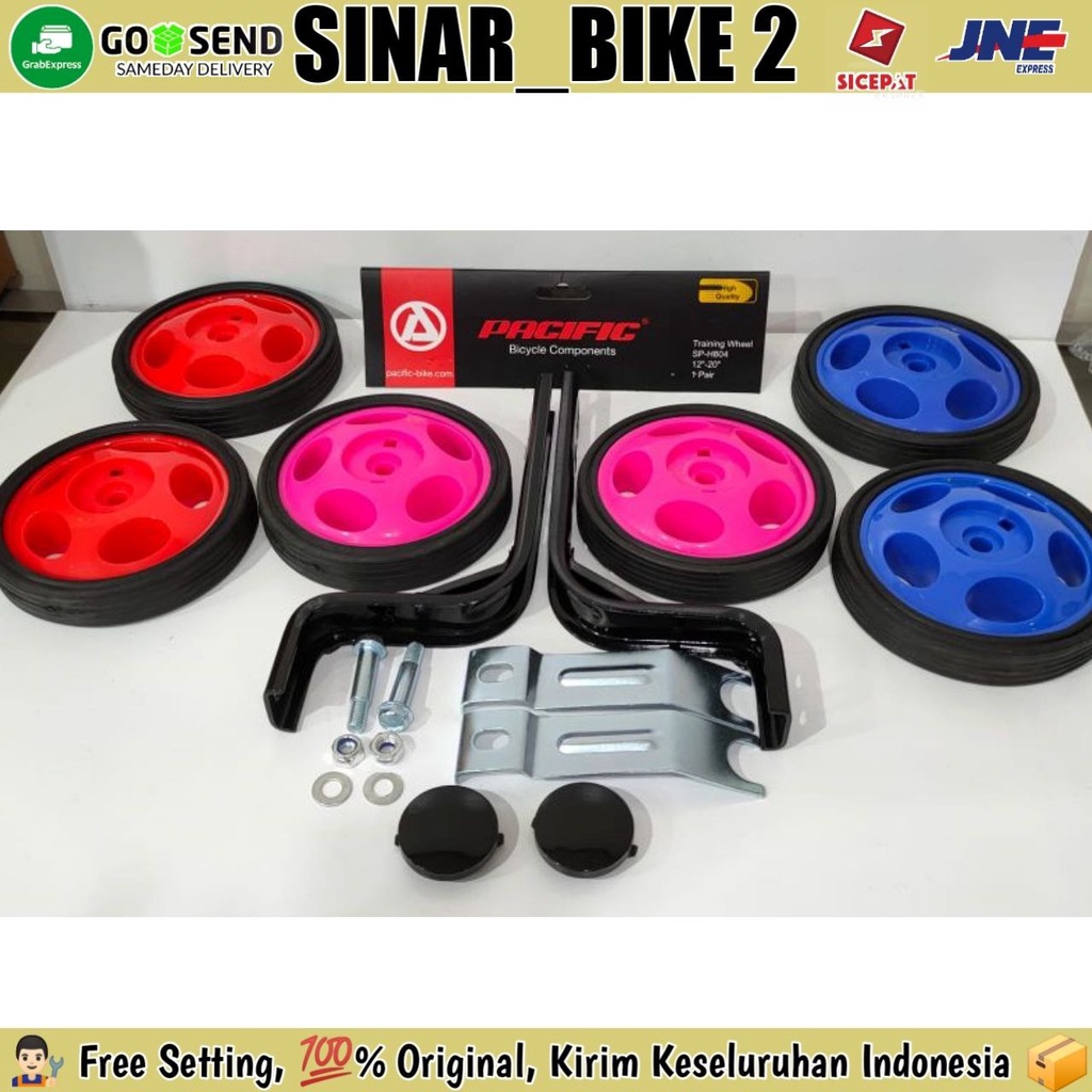 Pacific Roda Bantu Samping untuk Uk. 12&quot;-16&quot; 18 dan 20