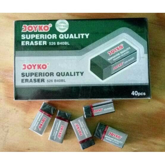 

black joyko eraser - penghapus joyko hitam penghapus elastis kecil