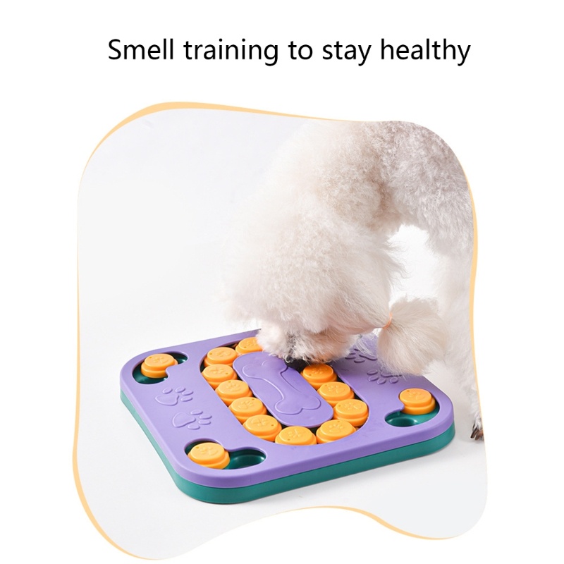 Mainan Puzzle Dispenser Makanan Untuk Pelatihan IQ Anjing Dan Kucing
