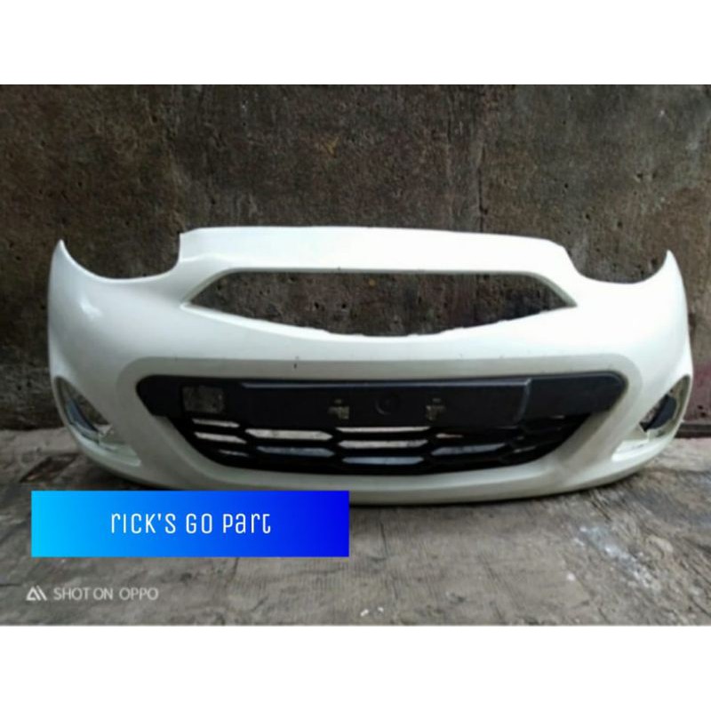 bumper Nissan March facelift