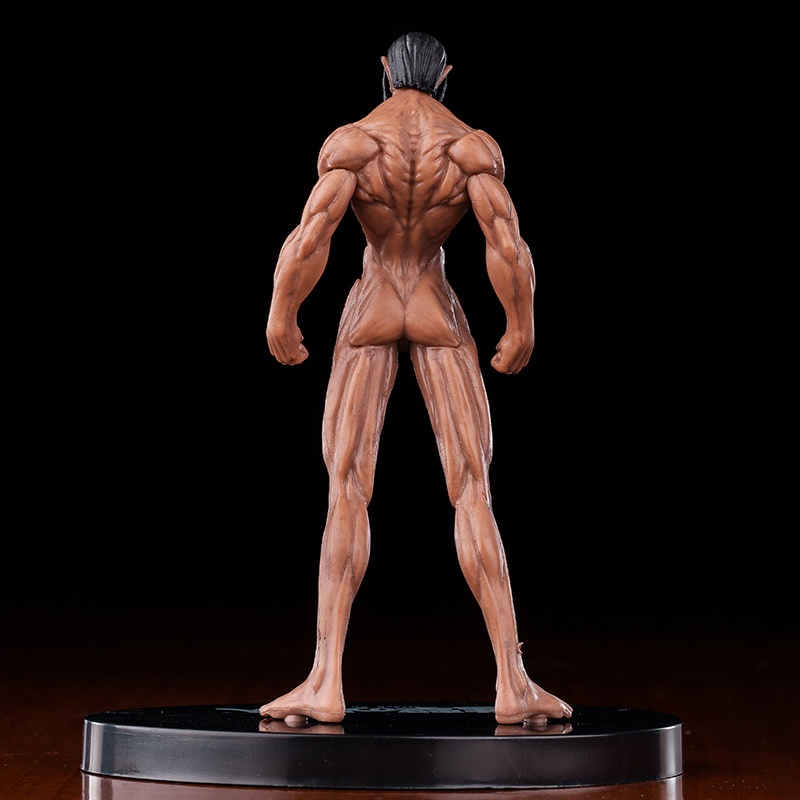 Action Figure Anime Attack on Titan Eren Jaeger Giant ver Mainan Action Figure Bahan PVC Untuk Hadiah