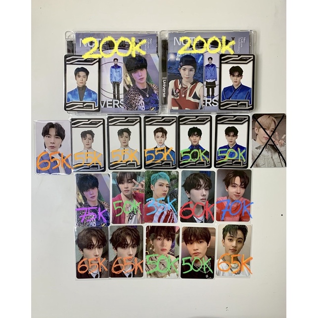Ready Photocard PC NCT 2021 Jewel Photobook PB Universe Jaehyun Jaemin Jeno Mark Taeyong Jisung Ten 