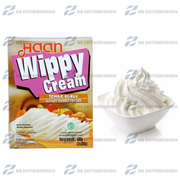 

HAAN WIPPY CREAM Topping Bubuk 400 gr