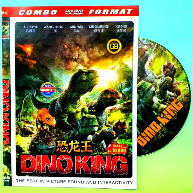 Jual TERLARIS Kaset Dvd Filem Dinosaurs Animasi - Pilem Dino King Raja ...