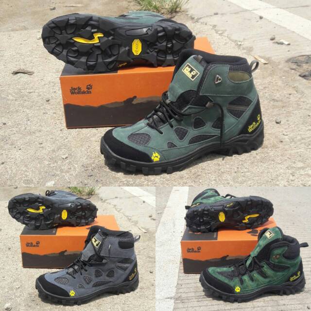 Zigshoes sepatu gunung Jack wolfskin