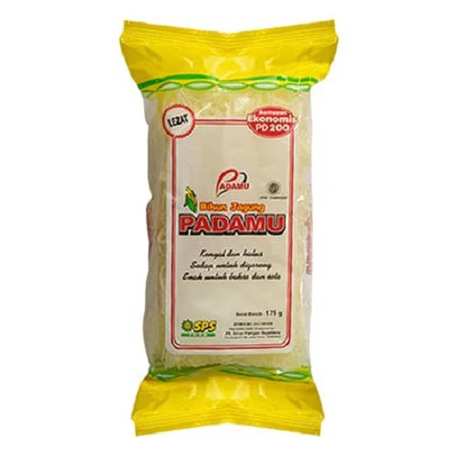 

Bihun Jagung Padamu 165gr | KEMASAN KUNING