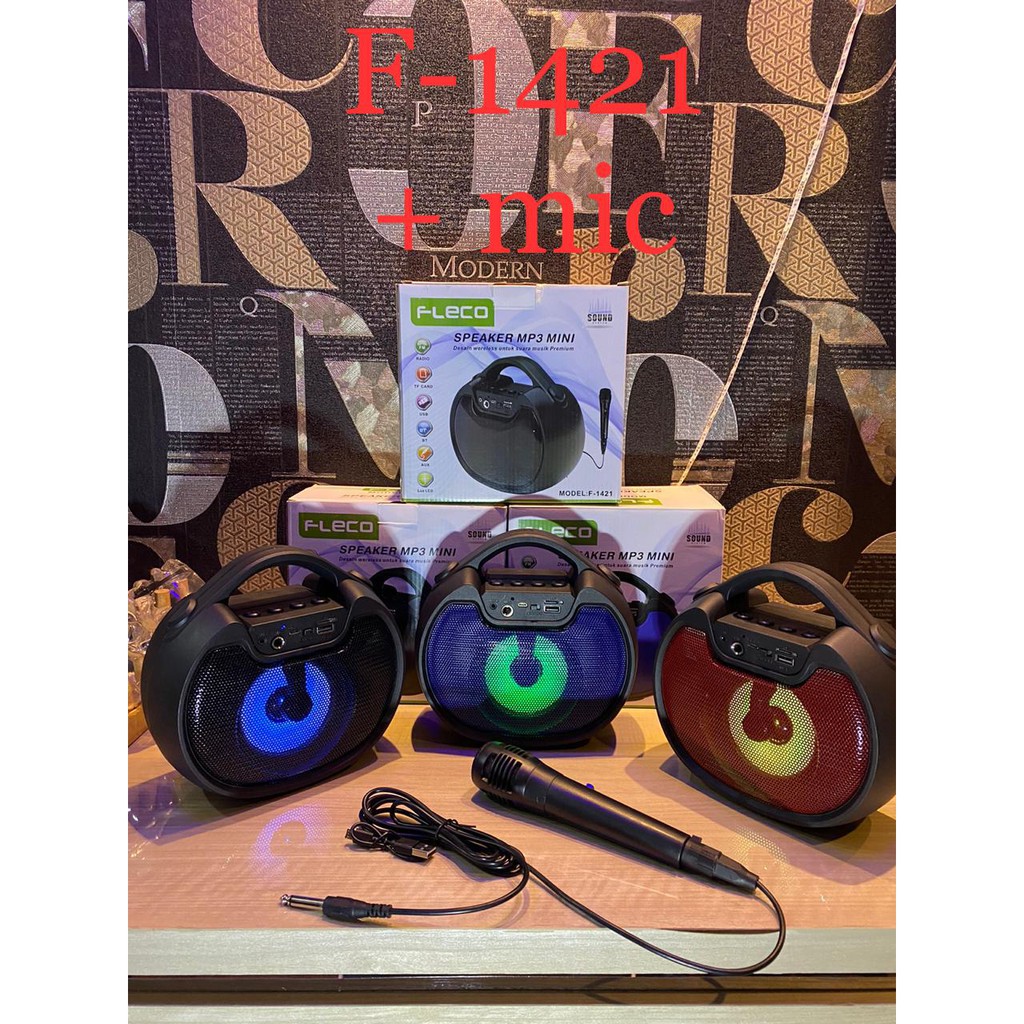 SPEAKER BLUETOOTH FLECO F1421 / F1422 PLUS MIC