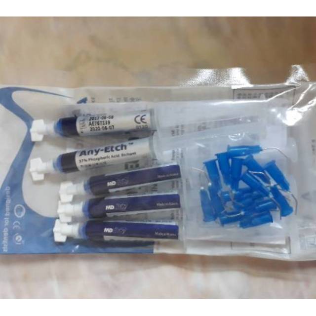 Any-etch Etching Gel 37% Phosphoric Acid Etchant Dental Etsa Gigi ...