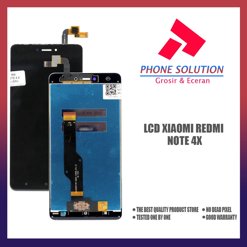 LCD Xiaomi Redmi Note 4x Processor Snapdragon Fullset Touchscreen // Supplier LCD Xiaomi Redmi - Garansi 1 Bulan