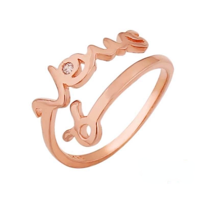 Cincin Jari Telunjuk Model Terbuka Desain Zodiak Untuk Hadiah Ulang Tahun Wanita