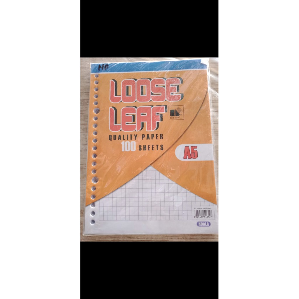 

Order Langsung Isi looseleaf a5 kotak kecil isi 100 Murah