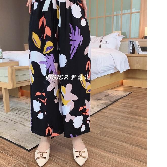 ☛ Celana Kulot Wanita Bahan Katun Adem Import - Stella Pants PART 2 ☊