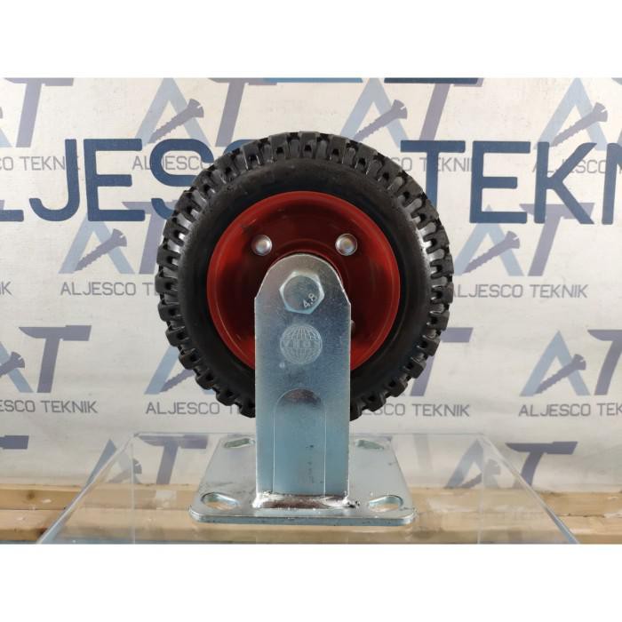 Jual Roda Kastor Roda Heavy Duty Inch Mati Karet Kembang Troli Gerobak Shopee Indonesia