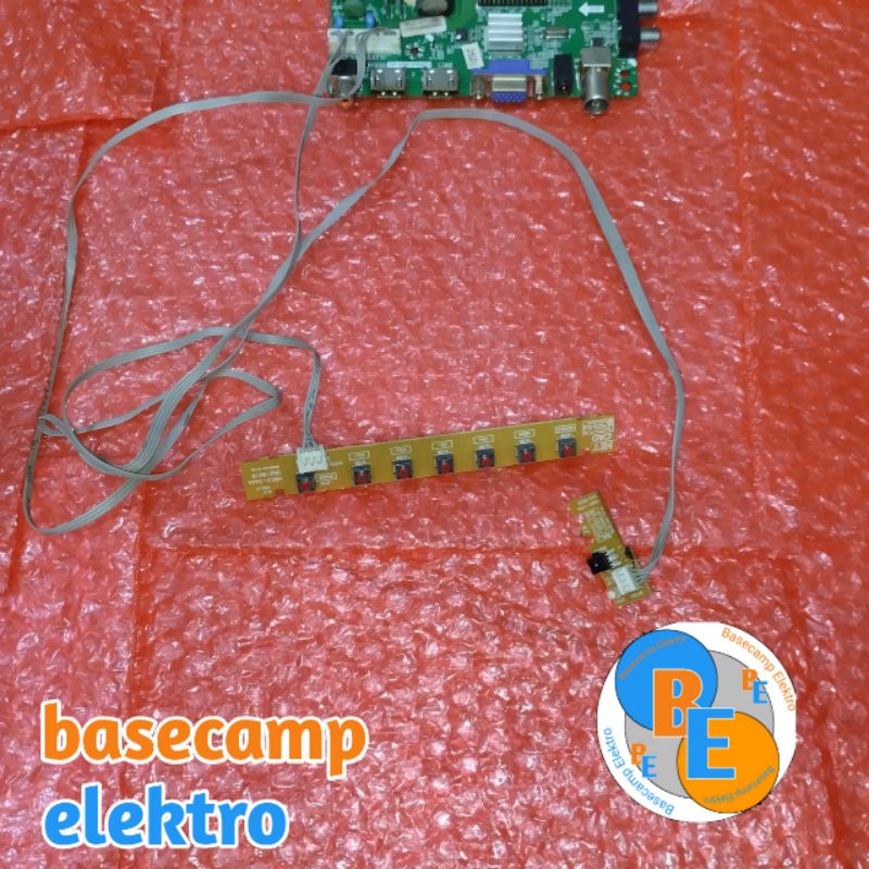 Modul Pcb Sensor Tombol TV LED POLYTRON PLD32T7511 Sensor TV LED POLYTRON PLD 32T7511 Tombol TV LED 