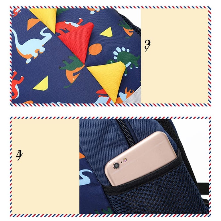 ARMELIA SHOP - Tas Sekolah Back Pack Double Decker_Tas Ransel Anak_Lol_Unicorn_ TK SD Anak Ngaji