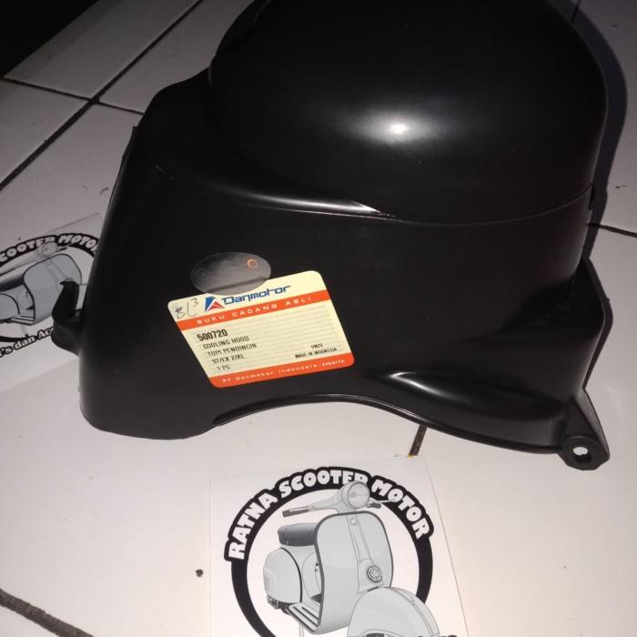 Tutup blok mesin vespa super sprint px ps excel exlusive merk danmotor