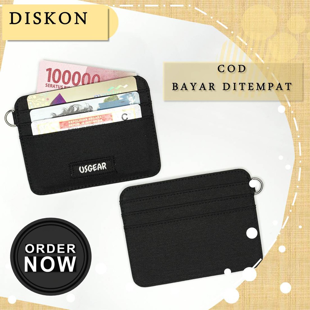 Dompet Kartu Tipis Card Wallet Simple Wallet Pria Wanita - UGSW0005