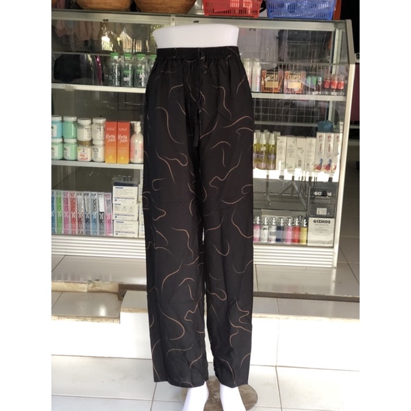 Celana Kulot Motif Cacing