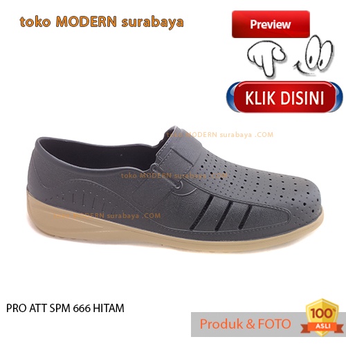 PRO ATT SPM 666 sepatu pria casual slip on karet