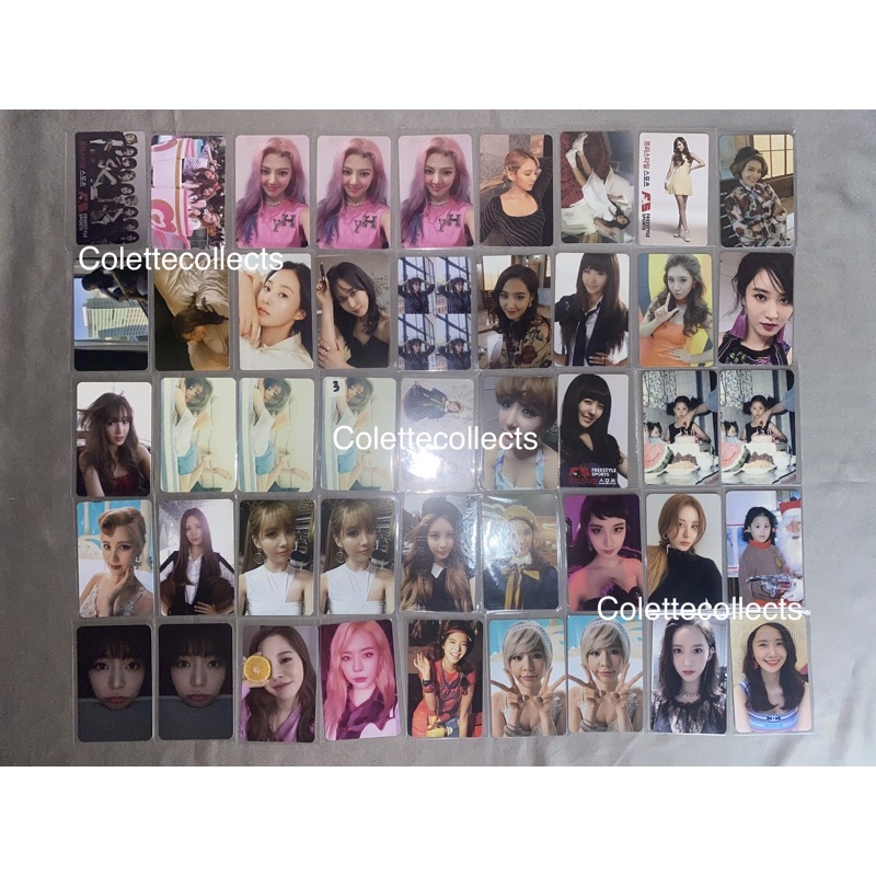 Photocard SNSD OHGG Damage Original (Hyoyeon Yuri Jessica Sooyoung Tiffany Sunny Seohyun Yoona)