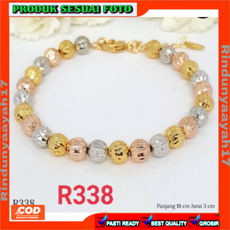 Gelang Jurai Rantai Perhiasan Xuping Lapis Emas Cantik Terbaru