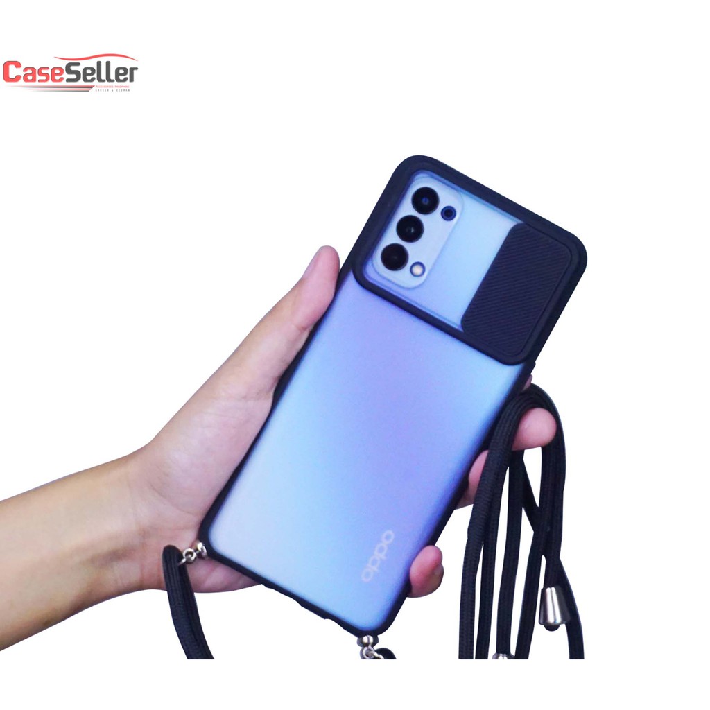 CaseSeller - Case Vivo Y20/Y20S | Y95 | Y91C | Y91 Case Tutup Lensa + Tali