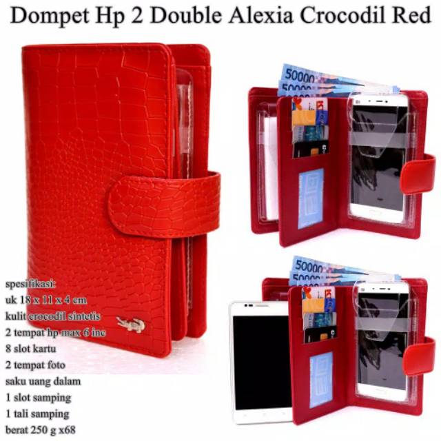 Dompet  Crocodile / dompet hp / dompet wanita