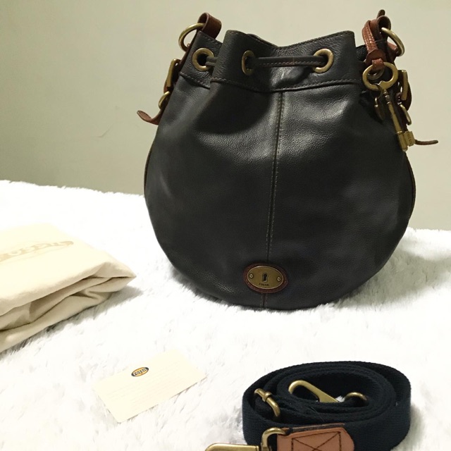 Tas Fosil Maddox Drawstring second branded