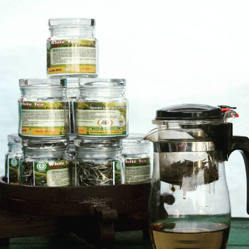 

Teh Putih Premium Heaven Leaf Dinasti Ming (Teh Putih super)