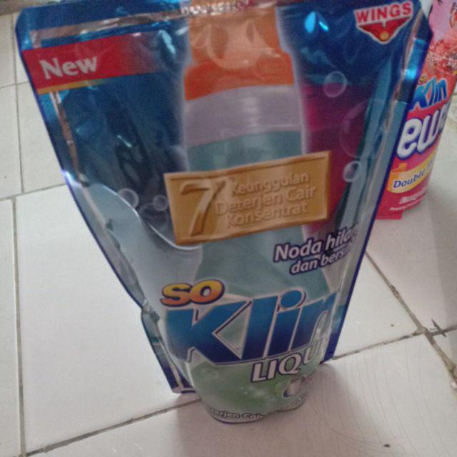 Detergent cair SoKlin liquid 750 ml Pouch | Shopee Indonesia