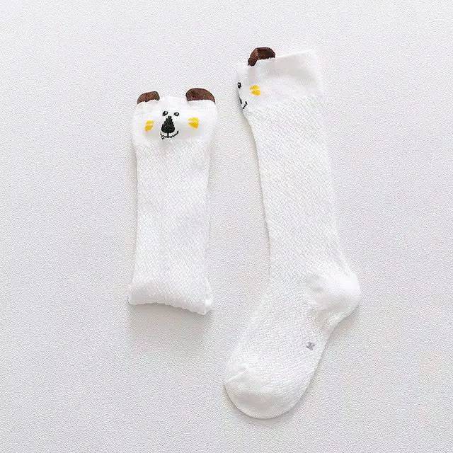 Kaos Kaki Jaring Panjang Karakter Lucu Hewan Anak Bayi Motif Unik Baby Socks Kids Import