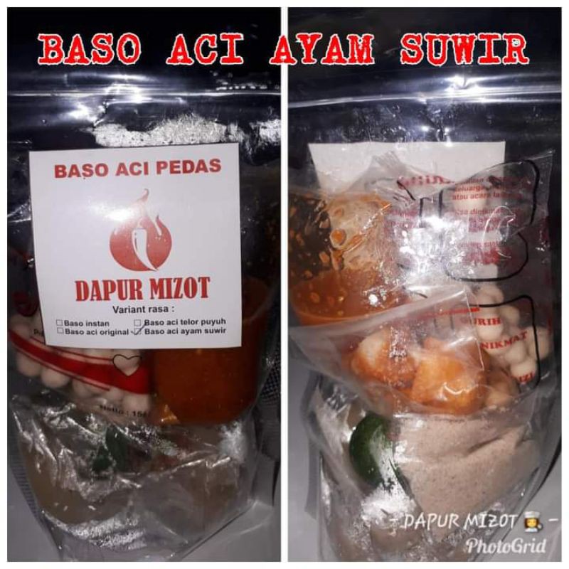 

baso aci pedas