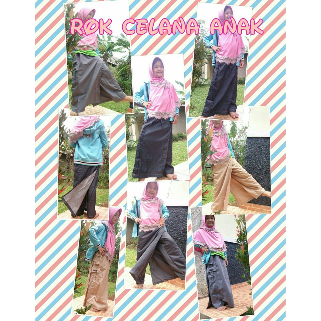 Rok Celana Anak Drill El Qirnie