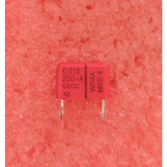 Kapasitor MKS 15nf 250V WIMA