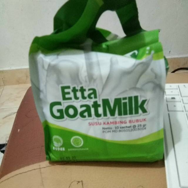 

Susu Kambing halal dan thoyyib buatan asli Indonesia