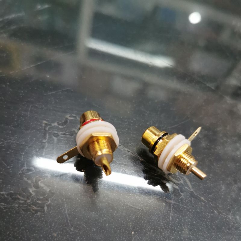 SOCKET RCA BODY 1PASANG