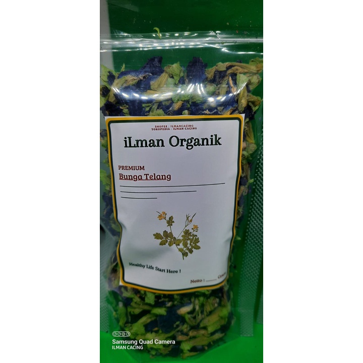 BUNGA TELANG ORGANIK / BUNGA TELANG PREMIUM/ BUNGA TELANG KERING