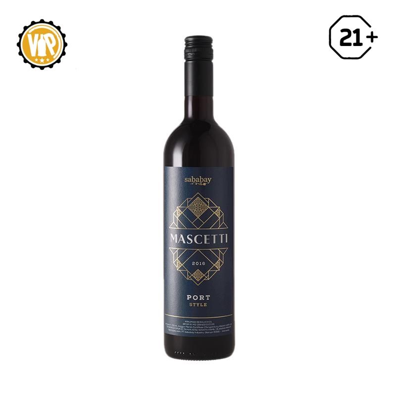 Sababay Mascetti port style - sweet red