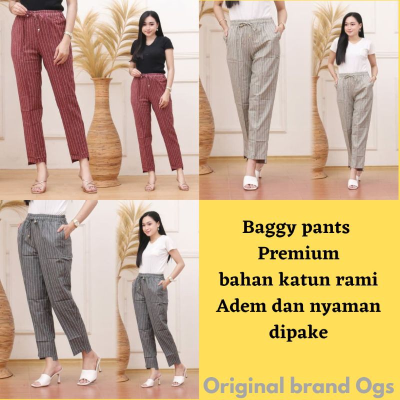 CELANA BAGGY PANT WANITA PREMIUM TERLARIS