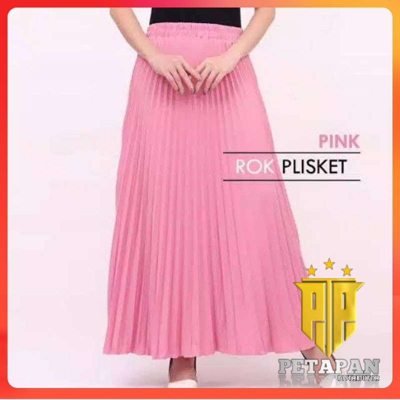 Rok kulot plisket premium