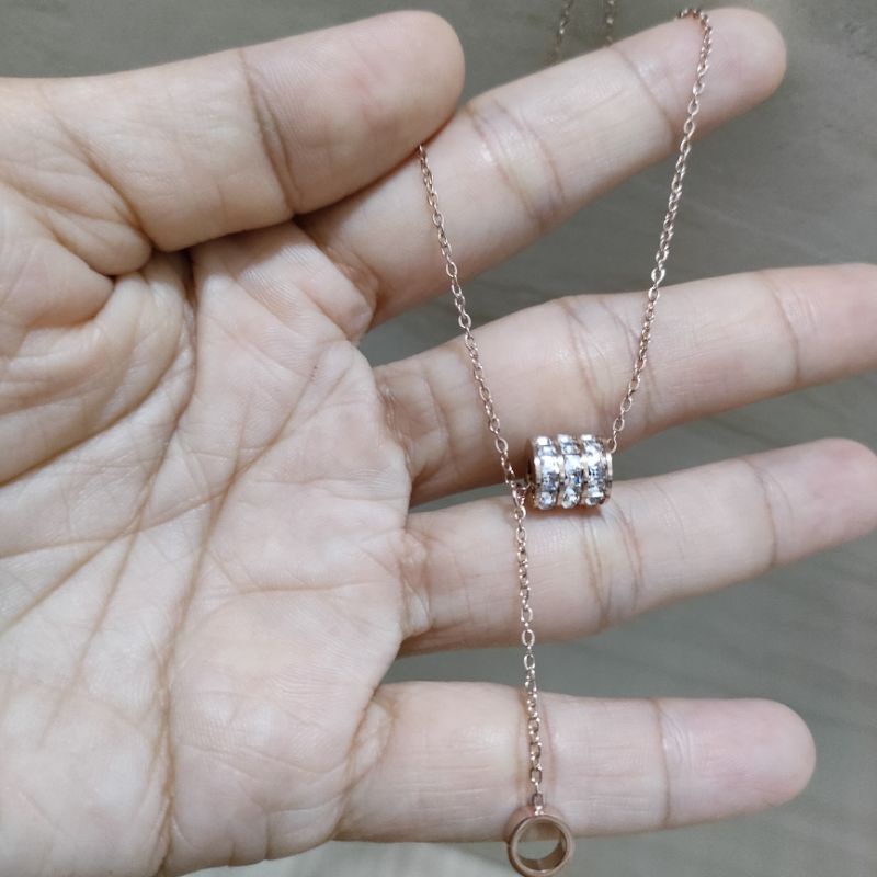 Kalung Titanium Jurai Mewah 3 warna K04057