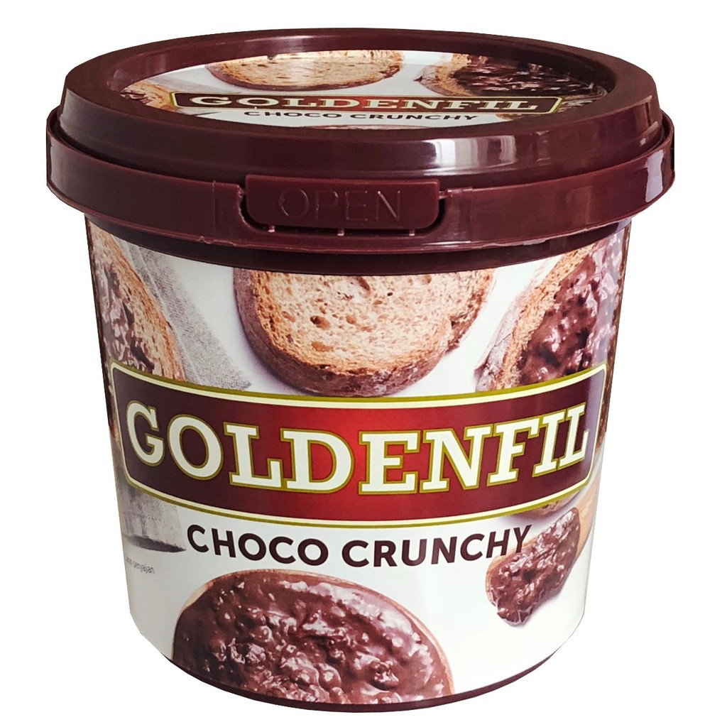 GOLDENFIL CHOCO CRUNCHY / SELAI COKLAT KRISPY 1 KG